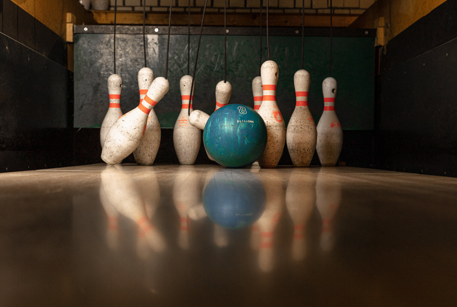 Enjoy a game of underground bowling at Preston Palace