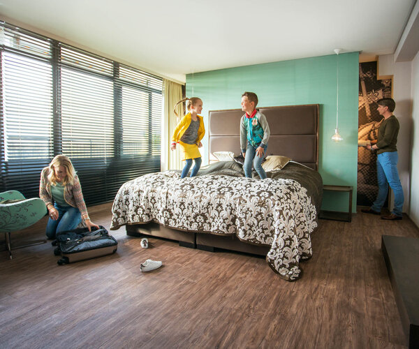 Gezinnen-Preston-Palace-Hotelkamer