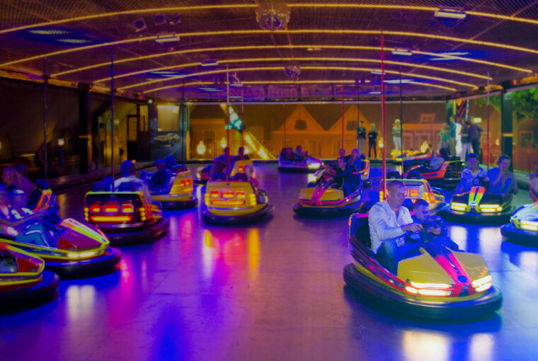 Botsauto_baan_Indoor-Kermis_Preston_Palace