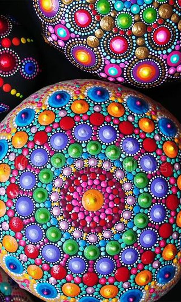 mandala stenen schilderen