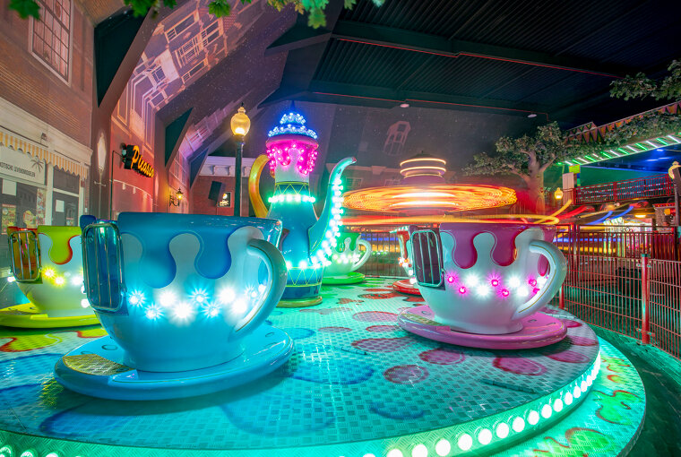 Tea cups in Preston Palace