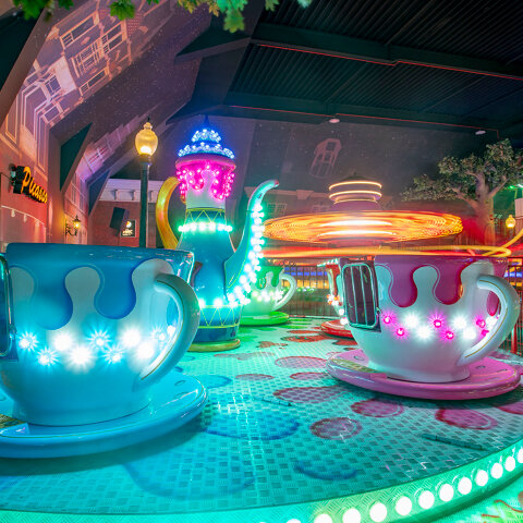 Tea cups in Preston Palace