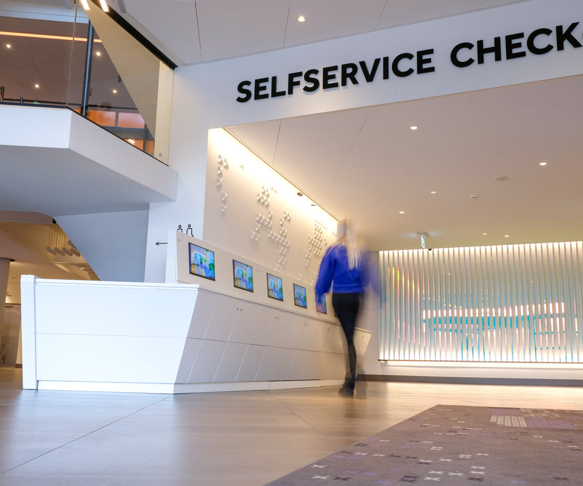 Selfservice check-in Preston Palace